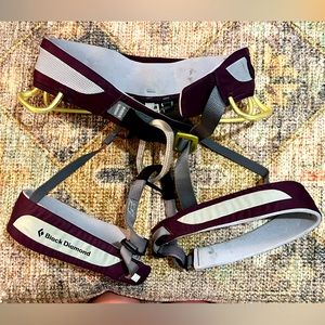Black diamond climbing harness